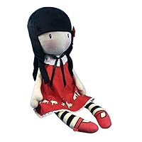 CYP BRAND Time to Fly Gorjuss Rag Doll, Soft and Skin-Friendly, Pink, 65 cm