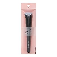 e.l.f. Camo Liquid Blush Brush, Angled Blush Brush Ideal For Applying & Blending Colors On Cheeks, Soft, Dense Bristles, Vegan & Cruelty-free