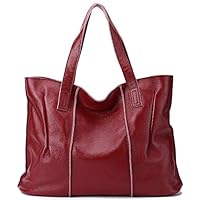 Cowhide Women's Bag Large Premium Soft Genuine Leather Women's Shoulder Bag