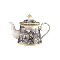 Villeroy & Boch Audun Ferme 1.10 Litre Teapot, 6 Persons, 1.1, White