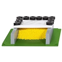 SIKU 5606, Silage Clamp with Tarpaulin, Tyres and granules, Plastic, Multicolour, Ideal for Your World Farm