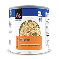 Mountain House Rice & Chicken | Freeze Dried Survival & Emergency Food | #10 Can | Gluten-Free