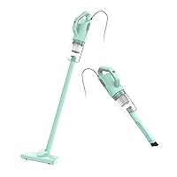 Stick Vacuum Cleaner, Corded Handheld Small Light Weight High Suction 18KPa Electric Broom for Home Apartment Office Hardwood Floors Carpet Pet Hair Litter Clean, 3.5Ib Weight - 14ft Cord