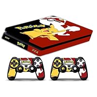 Skin Ps4 Slim - Pokemon - Limited Edition Decal Cover ADESIVA Playstation 4 Slim Sony Bundle