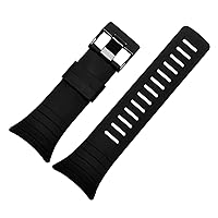 RAYESS Smart Silicone watchband for SUUNTO CORE Rubber strap wristband bracelet 35mm black belt included Screws screwdriver