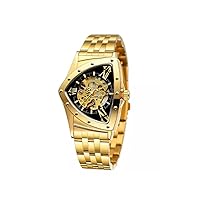 Ailan Automatic Watch Lightweight Men's Business Sports Watch Portable Adjustable Waterproof Luxury Watch Dial Wrist Watch