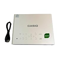 Casio XJ-M141 DLP Projector 3D Laser/LED Hybrid Crestron HDMI LAN 3D Ready 1080p, bundle Remote Control, Power cable, HDMI cable