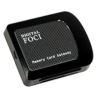 Digital MCG-150 Foci Memory Card Gateway USB 2.0 Multi-format Memory Card Reader (Black)