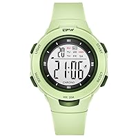 Women's Outdoor Sport Watches Easy to Read LED Alarm Chronograph Multifunction Waterproof Digital Watch