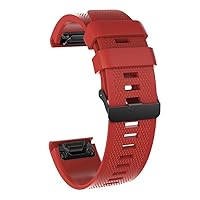 26 22 20MM Silicone Quick Fit Watchband Straps For Garmin Fenix 6X 6 6S Pro Easyfit Band Fenix 5 5X 5S Fenix 7X 7 7S Smartwatch