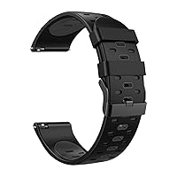22mm Silicone Straps for Suunto 9 Peak Outdoors Sport Smart Watch Breathable for Coros VERTIX Replacement Band Bracelet (Color : Style C, Size : 22mm Universal)