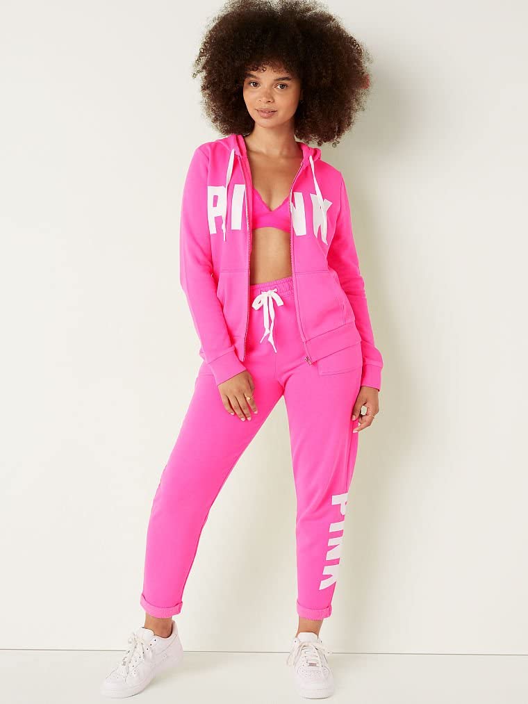 Victoria's Secret PINK Fleece Zip Up Perfect Hoodie (XS-XXL)
