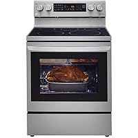 6.3 cu ft. Smart Wi-Fi Enabled True Convection InstaView® Electric Range with Air Fry