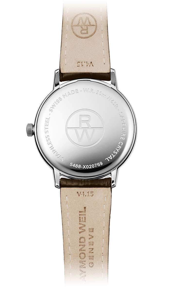 Raymond Weil Men's 5488-SL5-65001 Analog Display Quartz Brown Watch