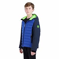 Gerry Youth Boy's Full Zip Polyfill Welded Jacket with Hood