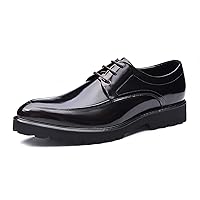 Casual Wingtip Lace-up Genuine Leather for Men Oxford Classic Dress Formal Shoes Derby Business