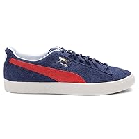 Puma Clyde Soho London Edition Mens Trainers Lace Up Casual Shoes Blue