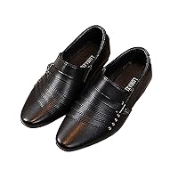Boys Classic PU Leather School Uniform Oxfords Casual Dress Shoes Loafers Flats