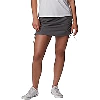 Columbia Women's Anytime Casual Skort, City Grey, X-Small