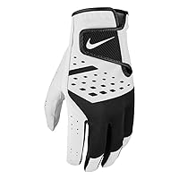 Nike Tech Extreme VII Left Hand Cad Golf Glove White | White | White Medium