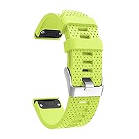 Replacement Soft Silicone Quick Release Watchband Strap For Garmin Fenix 7S 5S GPS Watch