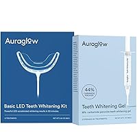 Auraglow Basic Whitening Kit & 44% Whitening Gel