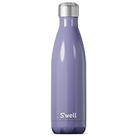 S'well Stainless Steel Water Bottle, 17oz, Hillside Lavender, Triple Layered Vacuum Insulated Containers Keeps Drinks Cold for 36 Hours and Hot for 18, BPA Free, Perfect for On the Go