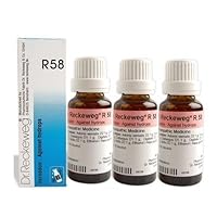 Dr.Reckeweg Germany R58 Against Hydrops, Stimulates The Renal Function Pack of 3