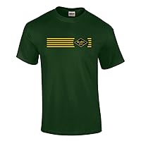 Daylight Sales Reading Lines Railroad Embroidered Logo Tee [tee40]