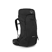 Osprey Aura AG LT 50L Women's Backpacking Backpack, Black, WM/L