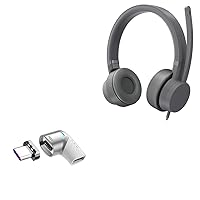 BoxWave Adapter Compatible with Lenovo Go Wireless ANC Headset - MagnetoSnap PD Angle Adapter, Magnetic PD Angle Charging Adapter Device Saver - Metallic Silver