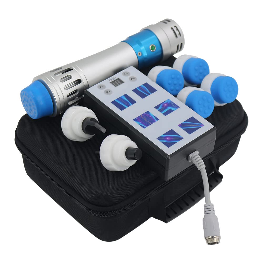 Canlisto Shock Wave Therapy Machine with 7 Heads Shockwave Pain Physiotherapy Massager