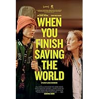 Movie Posters WHEN YOU FINISH SAVING THE WORLD (2023) Original Authentic 27x40 - Dbl-Sided - Rolled