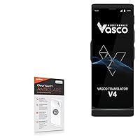 BoxWave Screen Protector Compatible with Vasco Translator V4 - ClearTouch Anti-Glare (2-Pack), Anti-Fingerprint Matte Film Skin