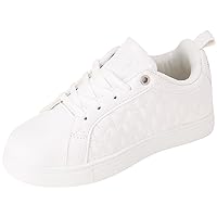 Vince Camuto Girls' Shoes - Athletic Court Shoes, Butterfly Detail - Casual Sneakers for Girls (5-10 Toddler, 11-4 Girls)