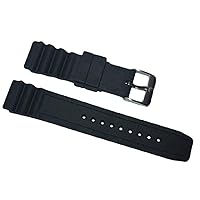 Italian Rubber Band Watch Strap for Luminox 22mm 3000 3100 3200 3400 3600 8400 8800 Navy Seal Evo Colormark