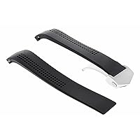 Ewatchparts 22MM RUBBER BAND STRAP FOR TAG HEUER CARRERA CALIBRE 5 16 17 WATCH BLACK