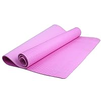 EVA Foam Yoga Pad, 4mm Thickness Non-Slip Durable Dampproof Sleeping Mattress Mat Exercise for Pilates,Fitness,Workout Pink