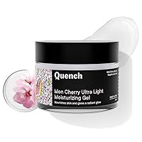 QUE-NCH Ultra Light Gel Moisturizer with Cherry Blossom, 2% Niacinamide & Pearl Extracts | Made in Korea | Nourishes and Adds a Radiant Glow (50ml)