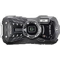 Ricoh WG-70 Black Waterproof Digital Camera 16MP (Black) (Intenational Model)