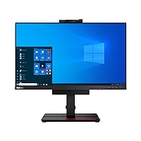 Lenovo 11GDPAR1US ThinkCentre Tiny-in-One 24 inches Monitor with Speaker and Webcam (Gen 4) (Renewed)