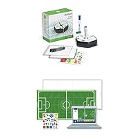 Root rt1 iRobot Coding Robot: Programmable STEM/STEAM Toy, Creative Play Through Art, Music & Code, Voice-Activated + Root™ Adventure Pack: Coding w/ Sports - Soccer - Compatible w/ Root® rt0 & rt1