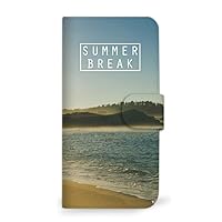 mitas Xperia 10 II SO-41A Case Notebook Type Summer Sky Sea Palm Sunset Dusk B (485) SC-0270-B/SO-41A