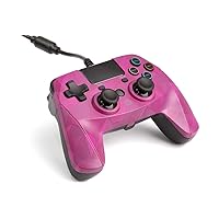 snakebyte GamePad S Wired (Bubblegum Camo) - compatible with PS4