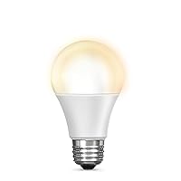 Feit Electric Smart Light Bulbs, 2.4 Ghz WiFi Light Bulbs, No Hub Needed, Works with Alexa and Google, Dimmable 60 Watt = LED 9W, OM60/927CA/AG/3, 2700K Soft White, 3 Pack