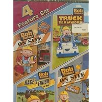 Bob the Builder 4 Feature Set DVD (On Site Houses & Playgrounds/ Truck Teamwork/ Race To The Finish/ On Site: Roads & Bridges)