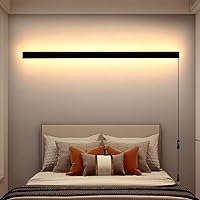 Modern Plug in Long Wall Sconce, 39