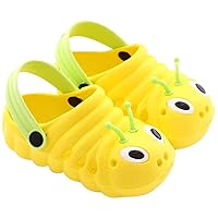 Kids Beach Non-slip Summer Shoes Cartoon Animal Sandals Cool Slipper for Baby Boys Girls (Pink Size 20 Length 12cm)
