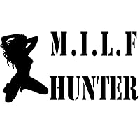 Funny Milf Hunter Sexy Cougar Silhouette 6