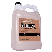 Nanoskin LV RINSE Professional Leather & Vinyl Cleaner 1 Gallon - pH Balanced, Non-Alkaline, Residue-Free Cleaning | Contains No Waxes, Oils & Additives | Ideal for Natural, Synthetic, Pleather & More